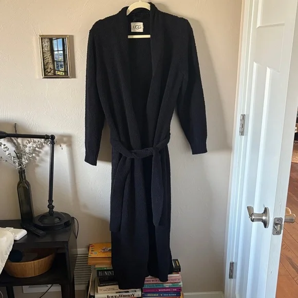 UGG Black Belted Robe - Picture 5 of 8